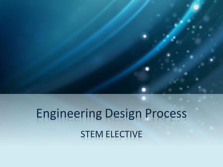 Engineering Design Process