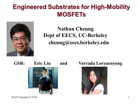 Engineered Substrates for High-Mobility MOSFETs