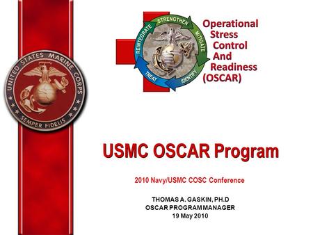 2010 Navy/USMC COSC Conference