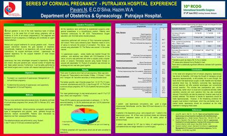 TEMPLATE DESIGN © 2008 www.PosterPresentations.com Introduction Results Conclusions References 1.Jong HH, Jae KL, Nak WL, Kyu WL. Open cornual resection.