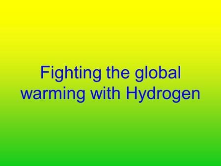 Is global warming real? +0,8° So, if it is +0,1° on 90% of the surface and +10° over the poles, it is still 1 degree average but then BIG PROBLEM Do.