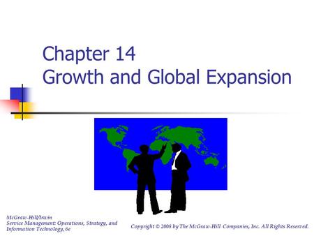 Chapter 14 Growth and Global Expansion