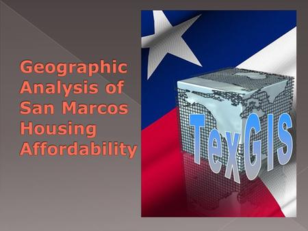  Affordable housing in San Marcos, TX is in short supply.  Housing is unavailable for certain income levels.  The ratios between rent-occupied and.