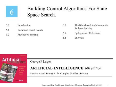 Building Control Algorithms For State Space Search.