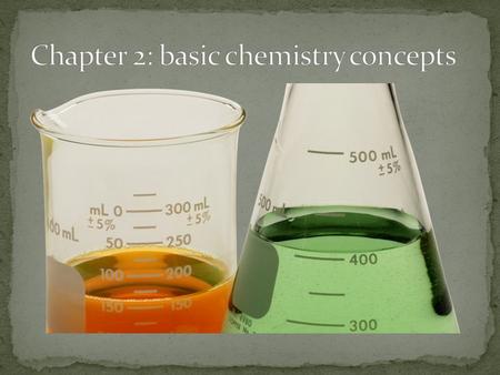 Biology is a multidisciplinary science Living organisms are subject to basic laws of physics and chemistry One example is the use of formic acid by ants.