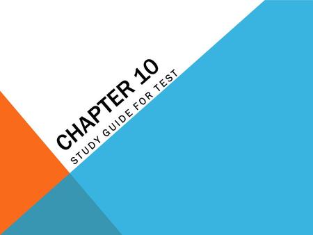 CHAPTER 10 STUDY GUIDE FOR TEST. CONTRACTS ARE….. Legal links between producers and consumers that help to get most of the worlds work done.