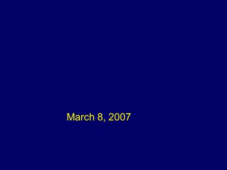 March 8, 2007. I called this an osteochondral fx involving the proximal capitate with cyst formation. I actually talked to Christine about it and she.