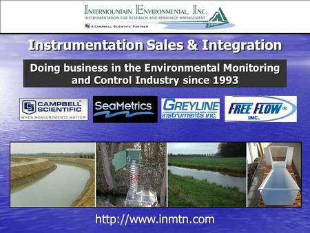 Instrumentation Sales & Integration Doing business in the Environmental Monitoring and Control Industry since 1993.