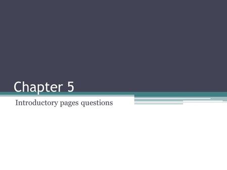 Chapter 5 Introductory pages questions. Some of Jesus’ Moral teachings Love your enemies Lend, expecting nothing in return Be merciful just as your Father.