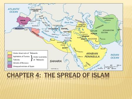 Chapter 4: the Spread of Islam