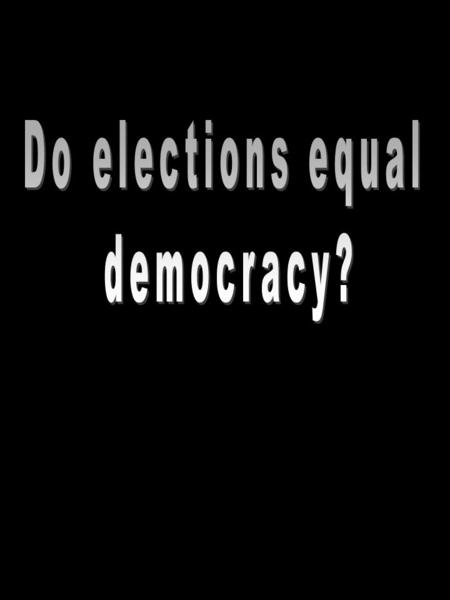 What is Democracy Democracy describes a system of making rules for a group of people “The rule of the people.” By nature, its a form of government based.