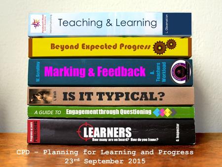 Teaching & Learning LEARNERS How many are on board? How do you know? Progress & Learn PUBLISHING O. Inspector Engagement through Questioning A GUIDE TO.