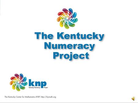 An entry in the multiplication and division strand of the KNP Intervention Guide (Previously known as M 437)