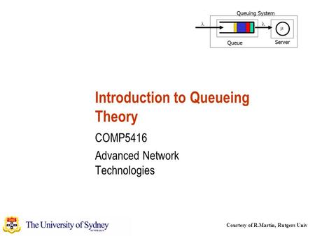 Introduction to Queueing Theory