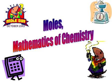 Mathematics of Chemistry