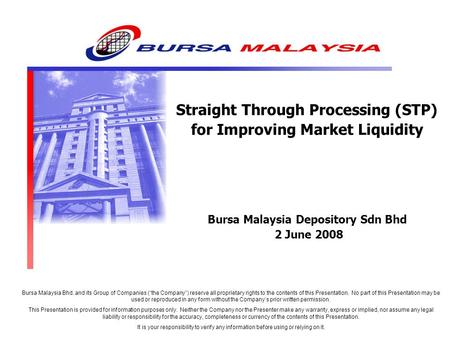 Renewal Work-Out Slide 1 Bursa Malaysia Bhd. and its Group of Companies (“the Company”) reserve all proprietary rights to the contents of this Presentation.