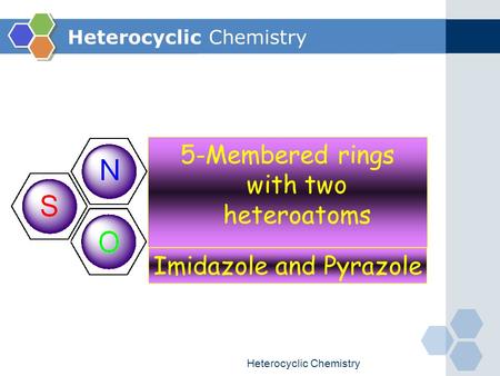 Heterocyclic Chemistry