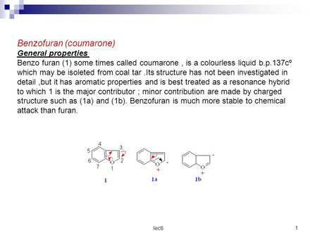 Benzofuran (coumarone)