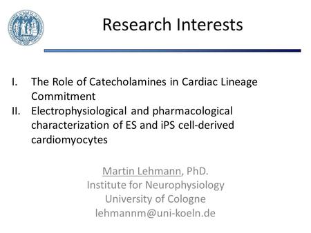 Institute for Neurophysiology