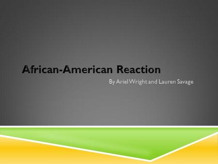 By Ariel Wright and Lauren Savage. The Jim Crow Laws occurred in any state law discriminating against African-Americans. This included laws that discriminated.