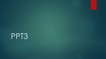 PPT3. Quick function:  Write a function that checks to see if a number is even or not.  What TYPE does this return?