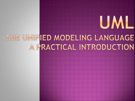  A software application is like a city  Modeling = Architecture  OOP = Civil Engineering  UML Classes = Blueprints of Buildings  UML is a common.