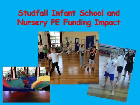 Studfall Infant School and Nursery PE Funding Impact.