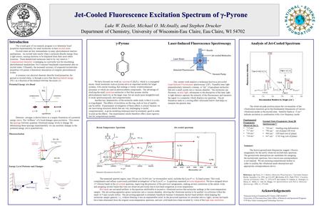 Luke W. Desilet, Michael O. McAnally, and Stephen Drucker Department of Chemistry, University of Wisconsin-Eau Claire, Eau Claire, WI 54702 Laser-Induced.