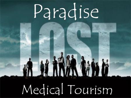 Paradise Medical Tourism. Why is Caroline, 25, from Merseyside going to Bangkok to have a nose job?