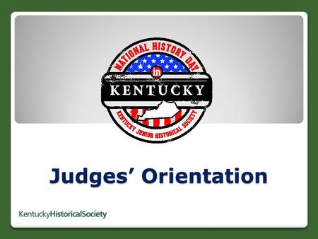 Judges’ Orientation.  Thank you!  You are helping more than 1000 students across the state!