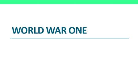 WORLD WAR ONE. WWI Triple Entente Triple Alliance The Balkans Aid Treaty Alliance.