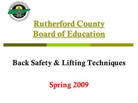 Rutherford County Board of Education