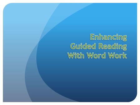 Early Literacy Instruction Students need to make connections between all areas of literacy. As students learn to read they need opportunities to practice.