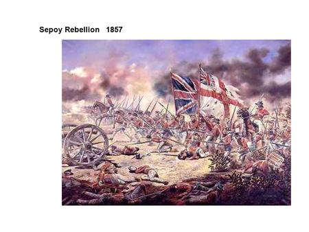 Sepoy Rebellion 1857. Edward Vibart, a 19-year-old officer, also recorded his experience: It was literally murder... I have seen many bloody and awful.