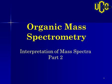 Organic Mass Spectrometry