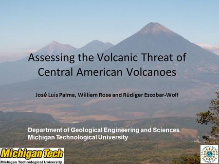 Assessing the Volcanic Threat of Central American Volcanoes