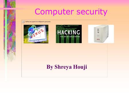 Computer security By Shreya Houji. VirusesViruses.