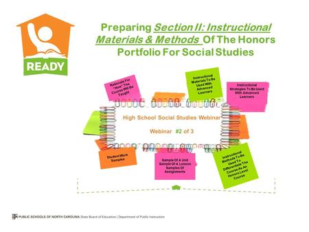 Preparing Section II: Instructional Materials & Methods Of The Honors Portfolio For Social Studies.