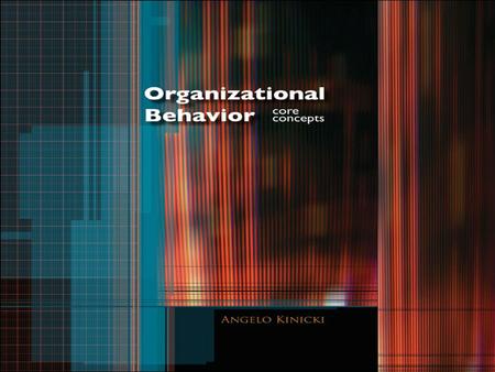 Organizational Behavior