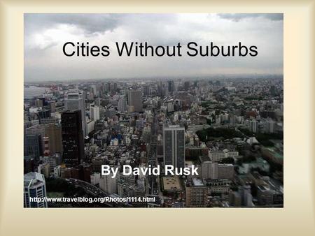 Cities Without Suburbs By David Rusk