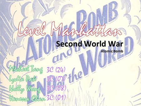 Second World War Atomic Bomb. Content Why the atomic bomb needed to drop in Nagasaki? Should United States apologizes from dropping the atomic bomb to.