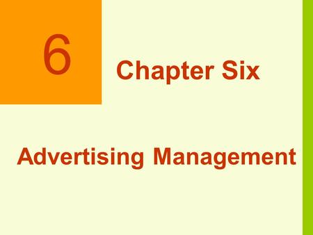 Advertising Management