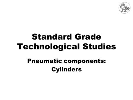 Standard Grade Technological Studies