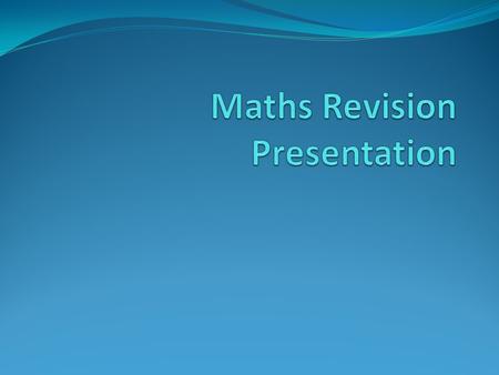 GCSE Maths – Linear Course Structure: 2 tiersFoundation and Higher Foundation = Grades C to G Higher = Grades A* to D/E 2013 Grade boundaries: C grade.