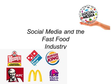 Social Media and the Fast Food Industry. We live in a FAST FOOD NATION  9ReYZsypIdM  9ReYZsypIdM.