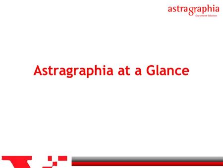 Astragraphia at a Glance