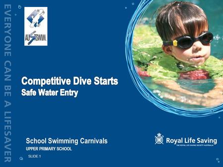 School Swimming Carnivals UPPER PRIMARY SCHOOL SLIDE 1.