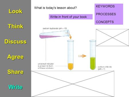 Look Think Discuss Agree Share Write