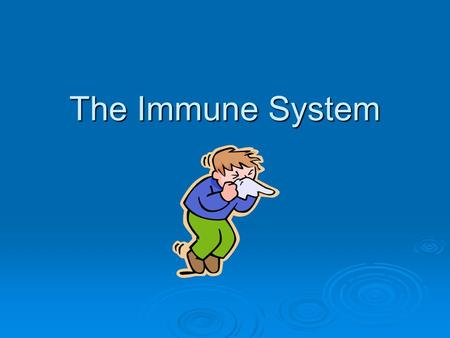 The Immune System.