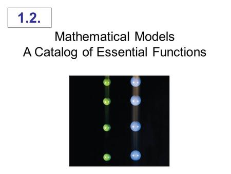 A Catalog of Essential Functions